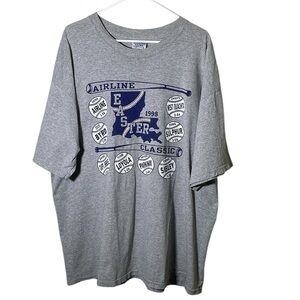 Vintage 1998 Louisiana Easter Airline Classic High School Baseball Shirt